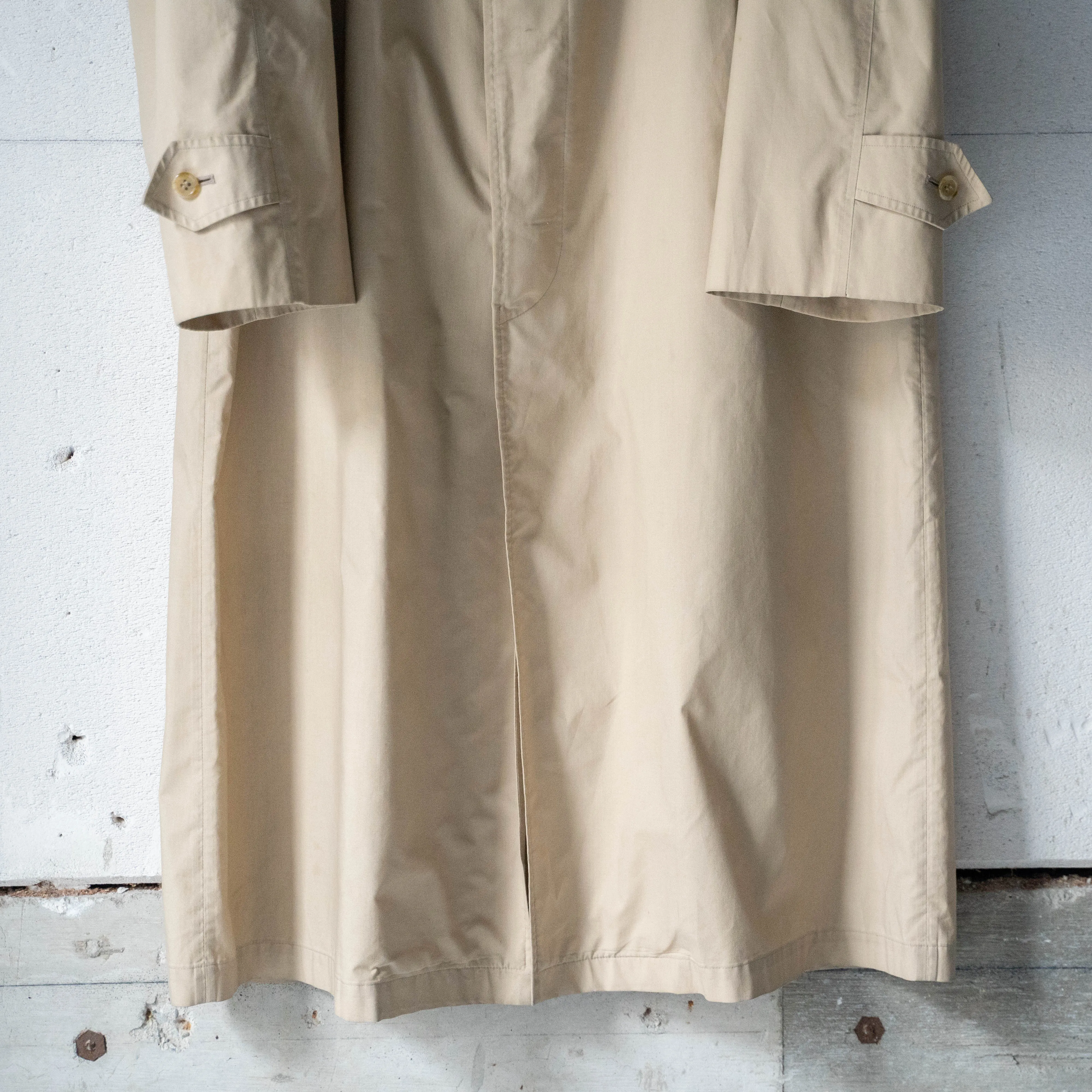 1980-90s Burberry's Balmacaan coat