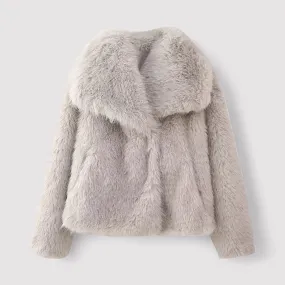 Ancien | Elegant Women's Faux Jacket