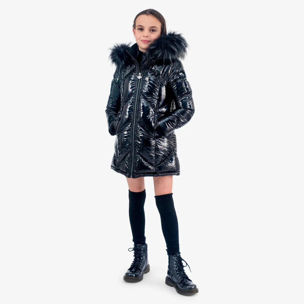 Black Appaman Nova Long Coat