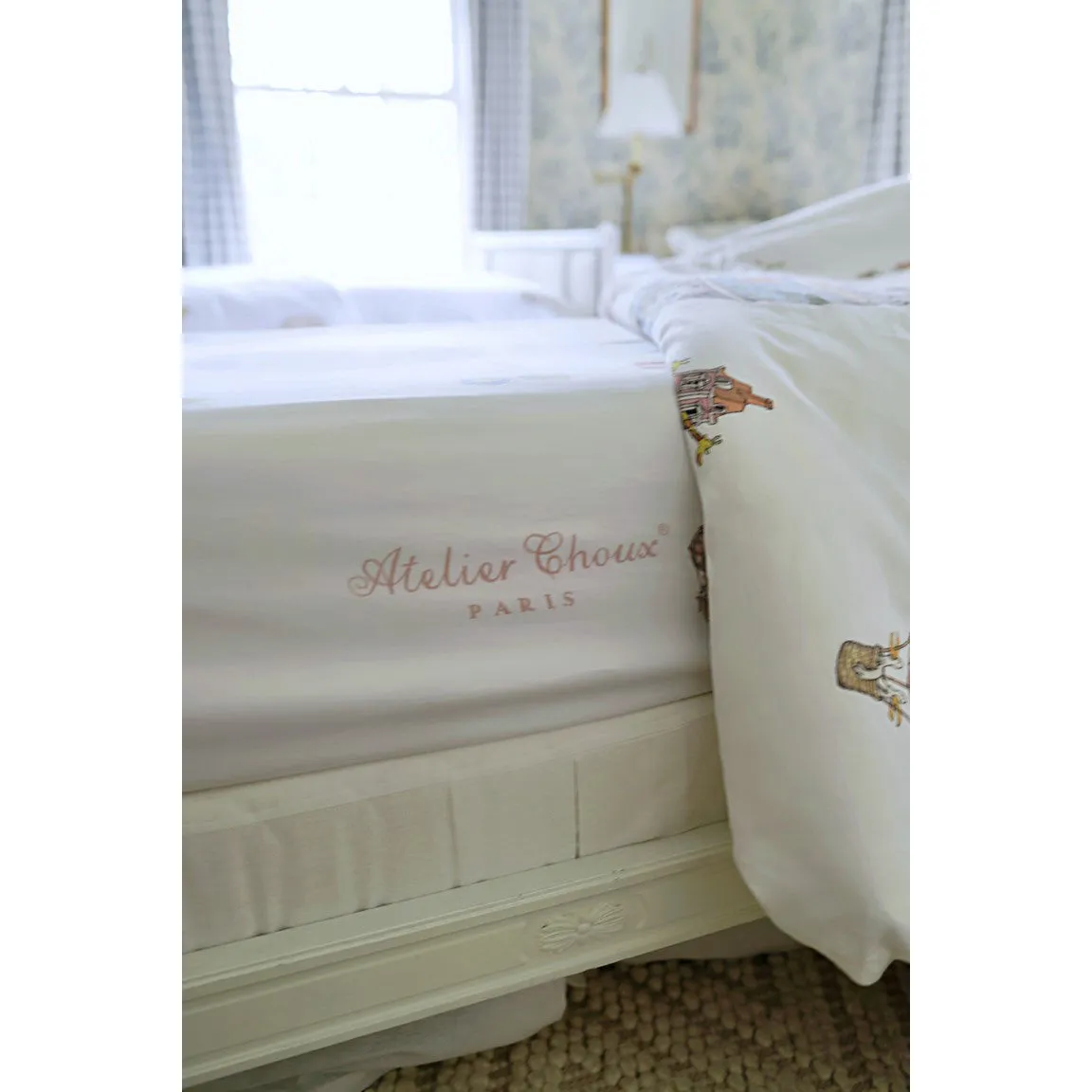 Atelier Choux Single Bed Fitted Sheet Hot Air Balloons