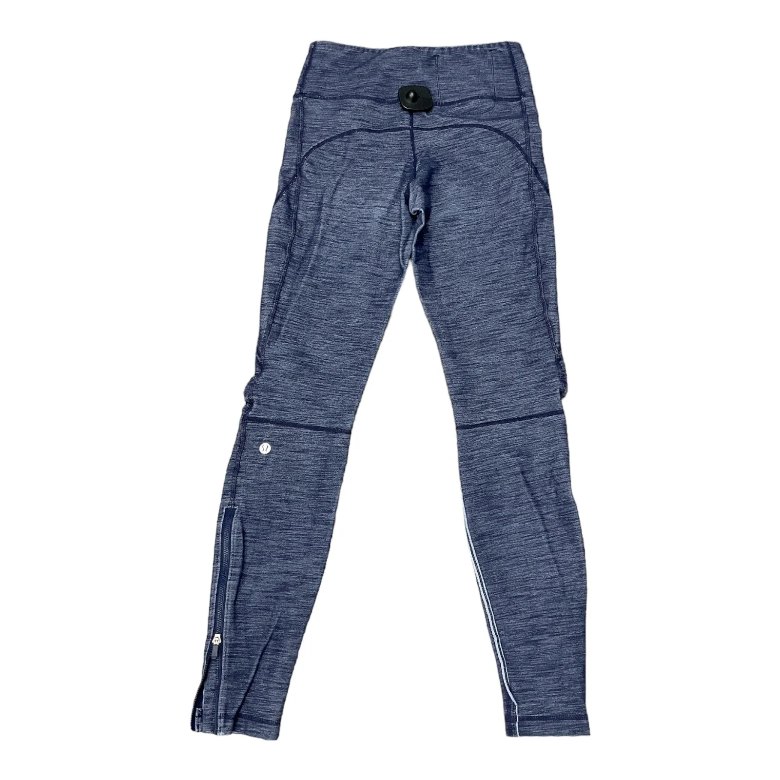 Athletic Leggings By Lululemon In Blue Denim, Size: 4