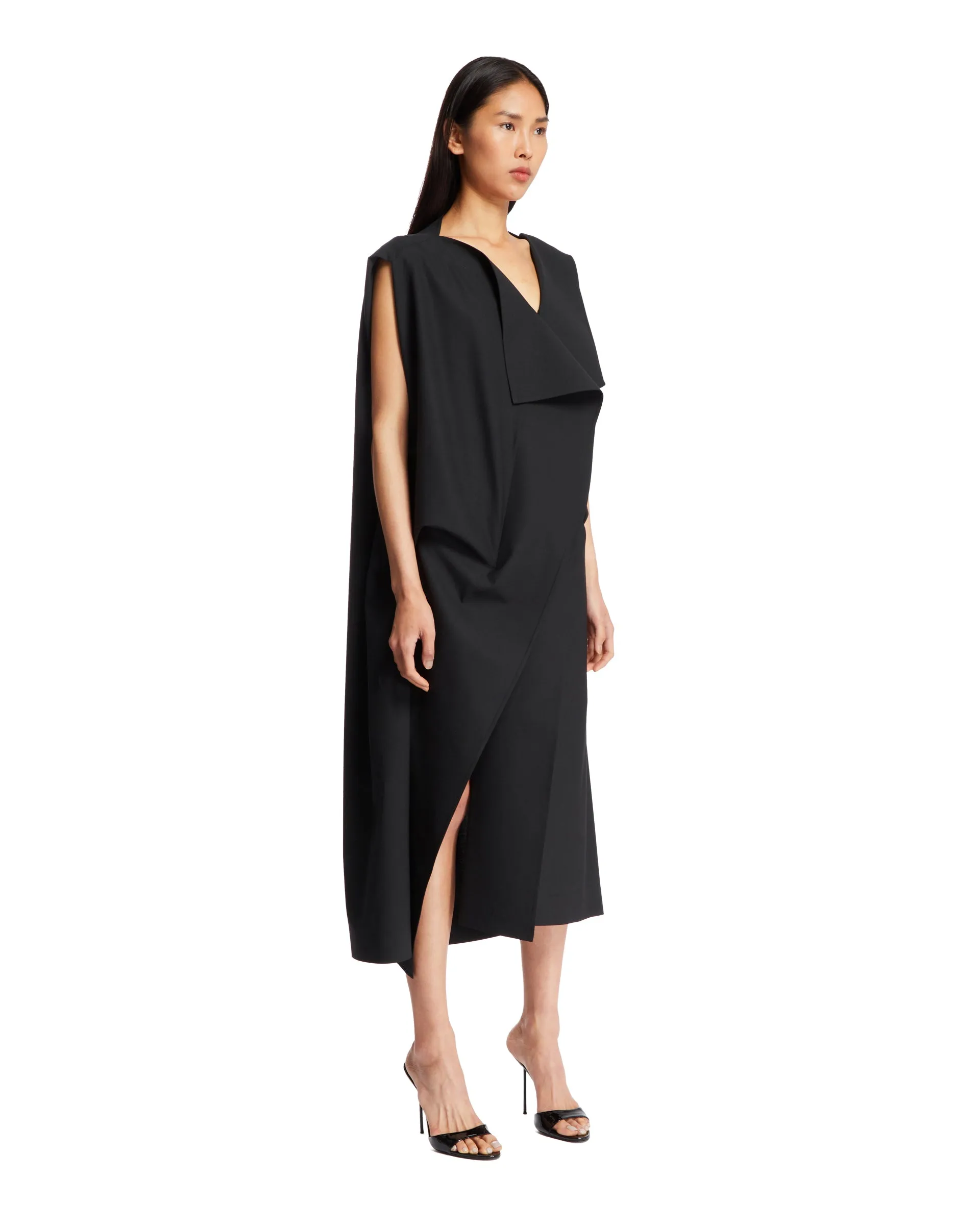 Black Asymmetrical Dress