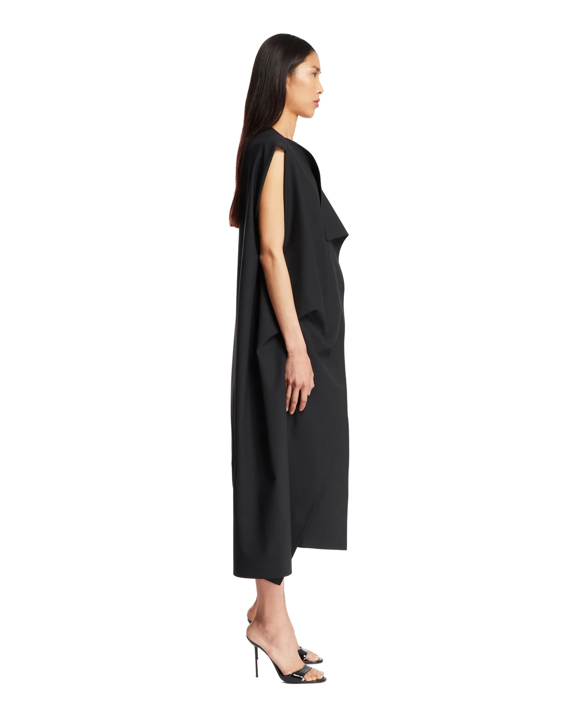 Black Asymmetrical Dress