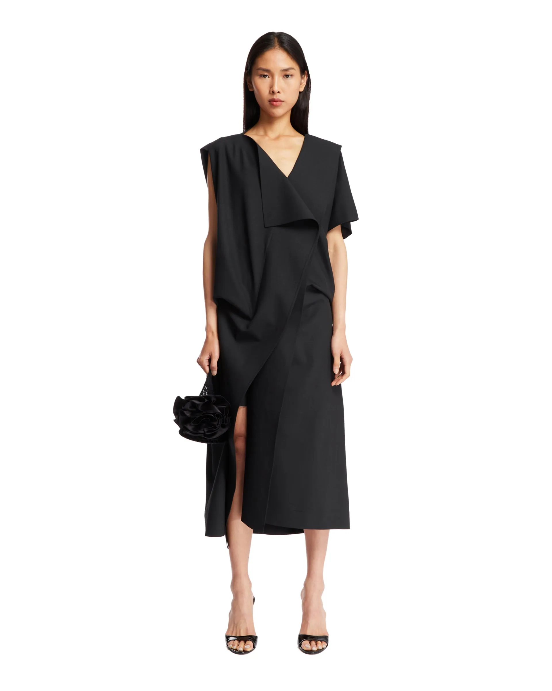 Black Asymmetrical Dress