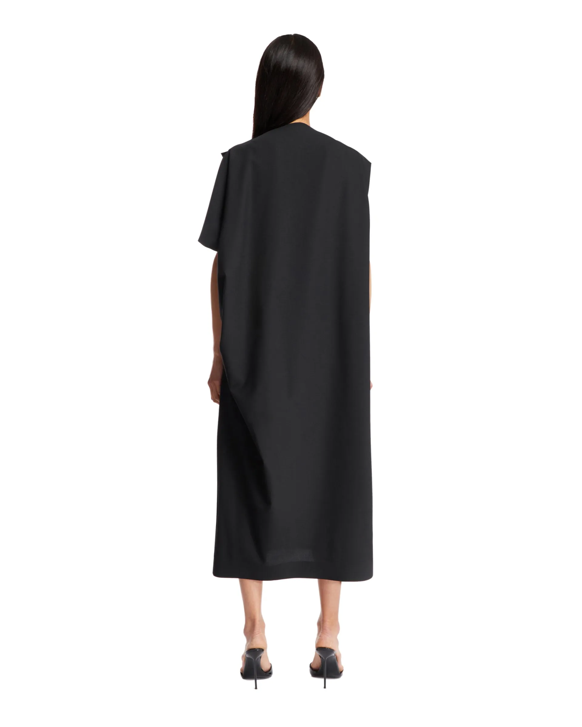 Black Asymmetrical Dress