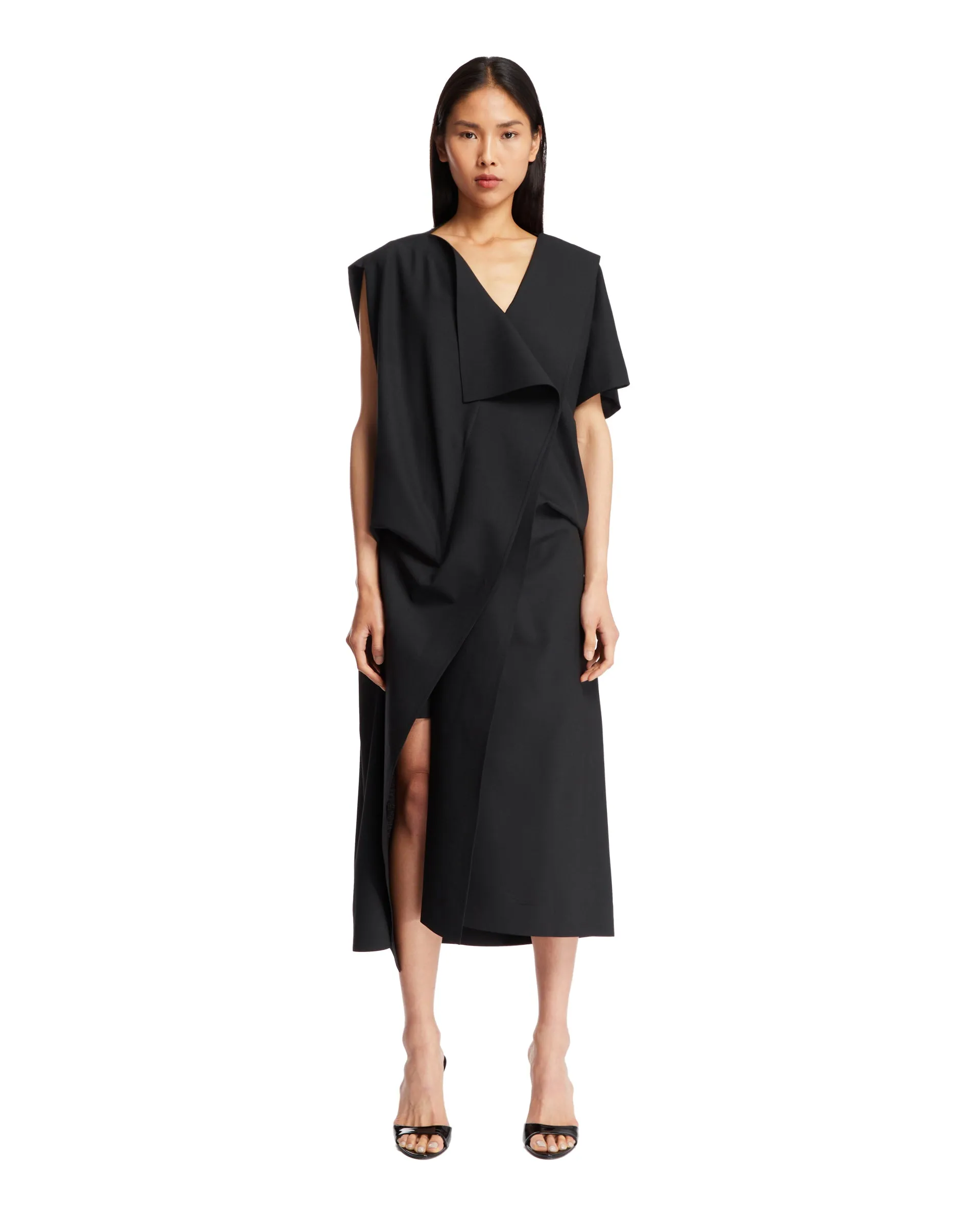 Black Asymmetrical Dress