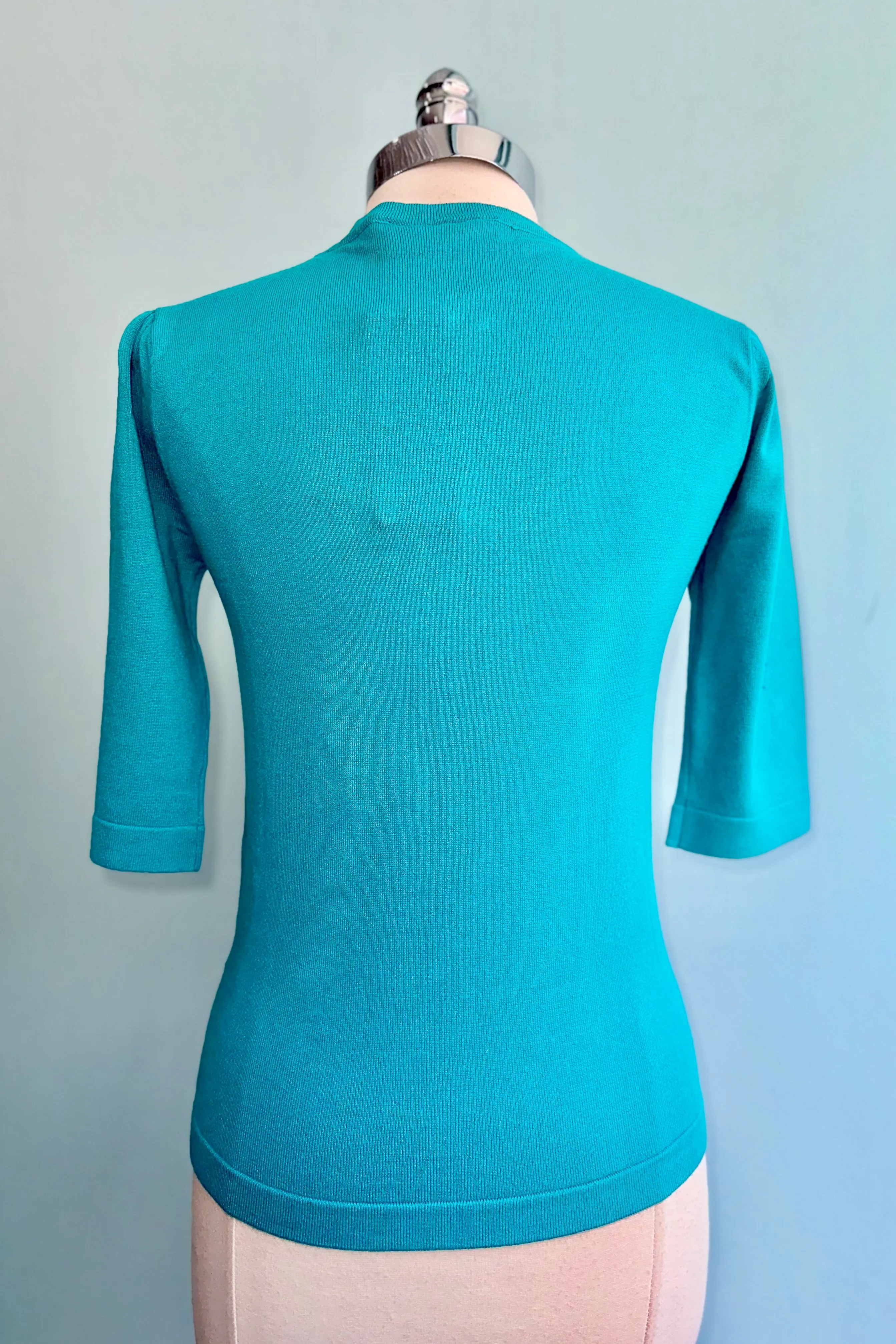 Butterfly Embroidered Pullover Knit Top by Voodoo Vixen