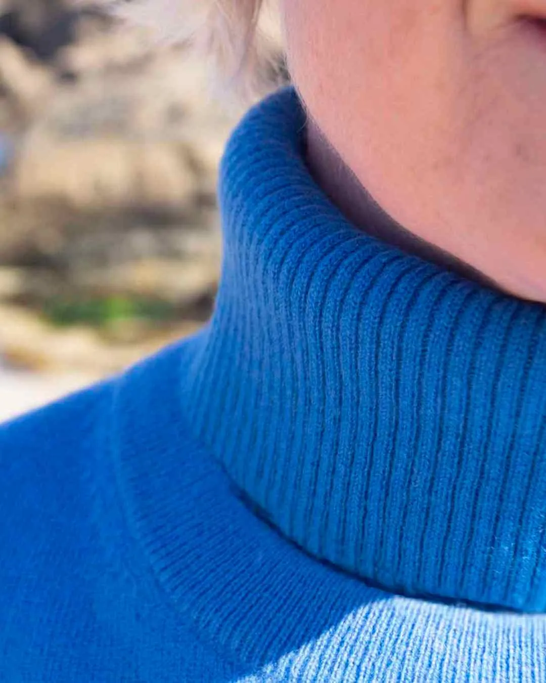 Cashmere Polo/Turtle-neck Accessory