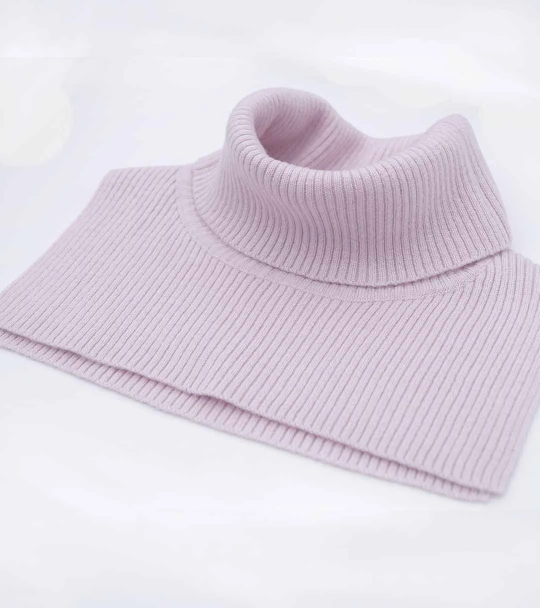 Cashmere Polo/Turtle-neck Accessory