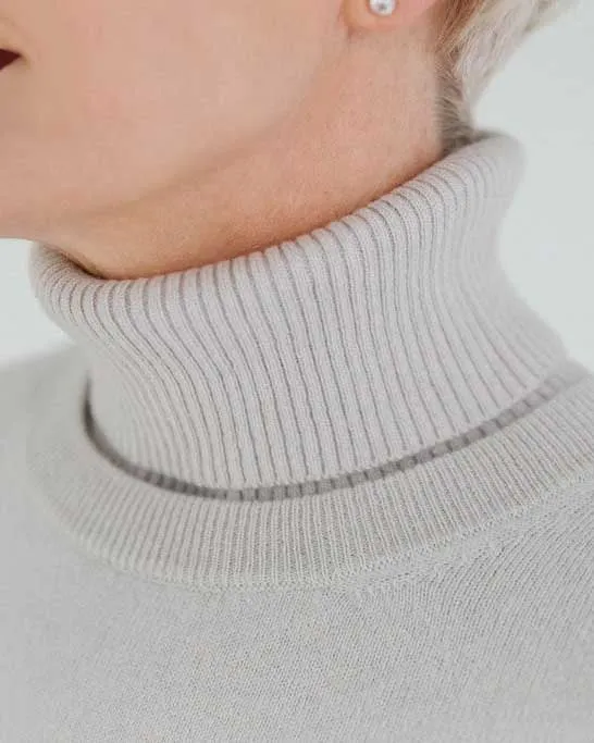 Cashmere Polo/Turtle-neck Accessory
