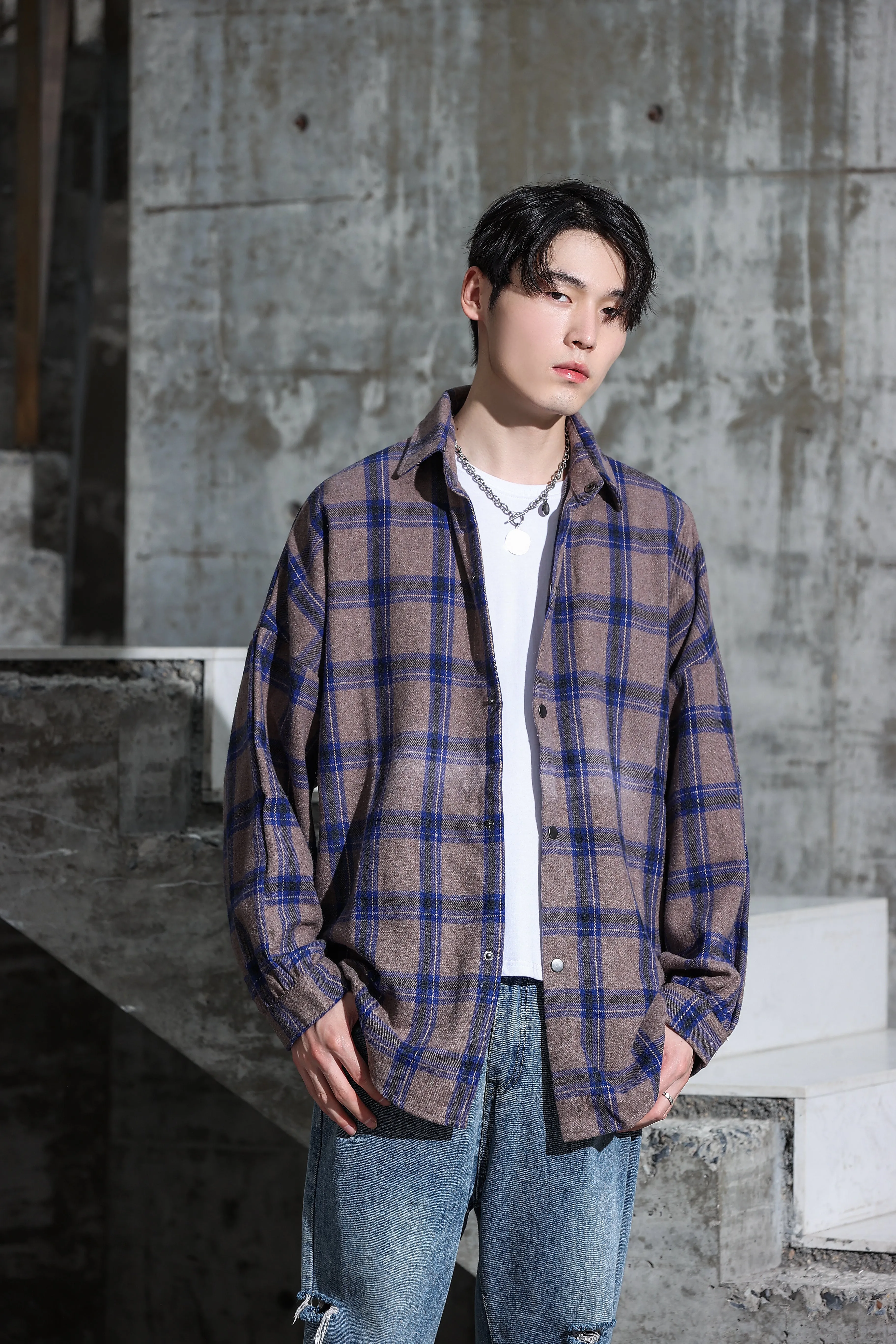 Checked Lightweight Flannel