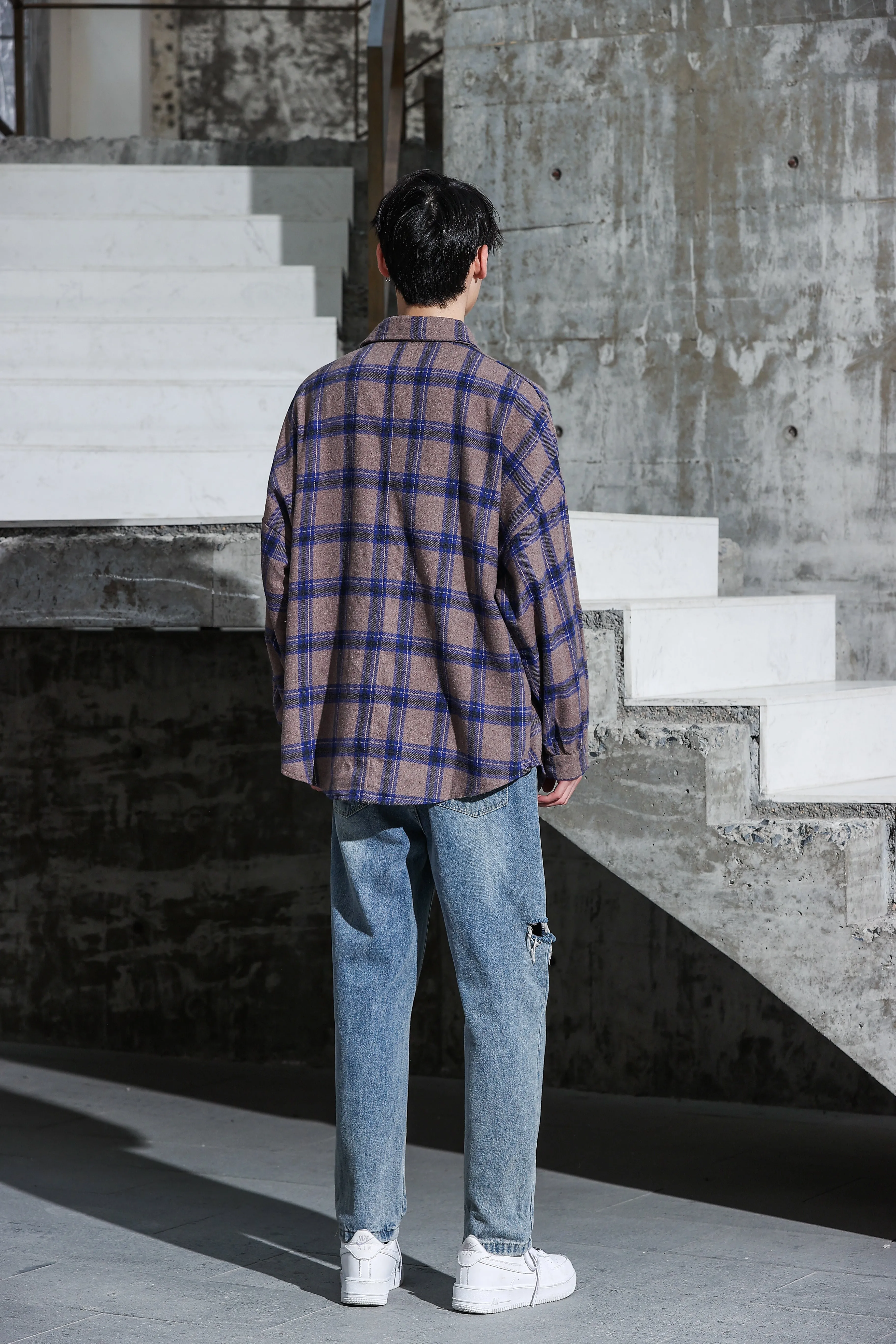 Checked Lightweight Flannel