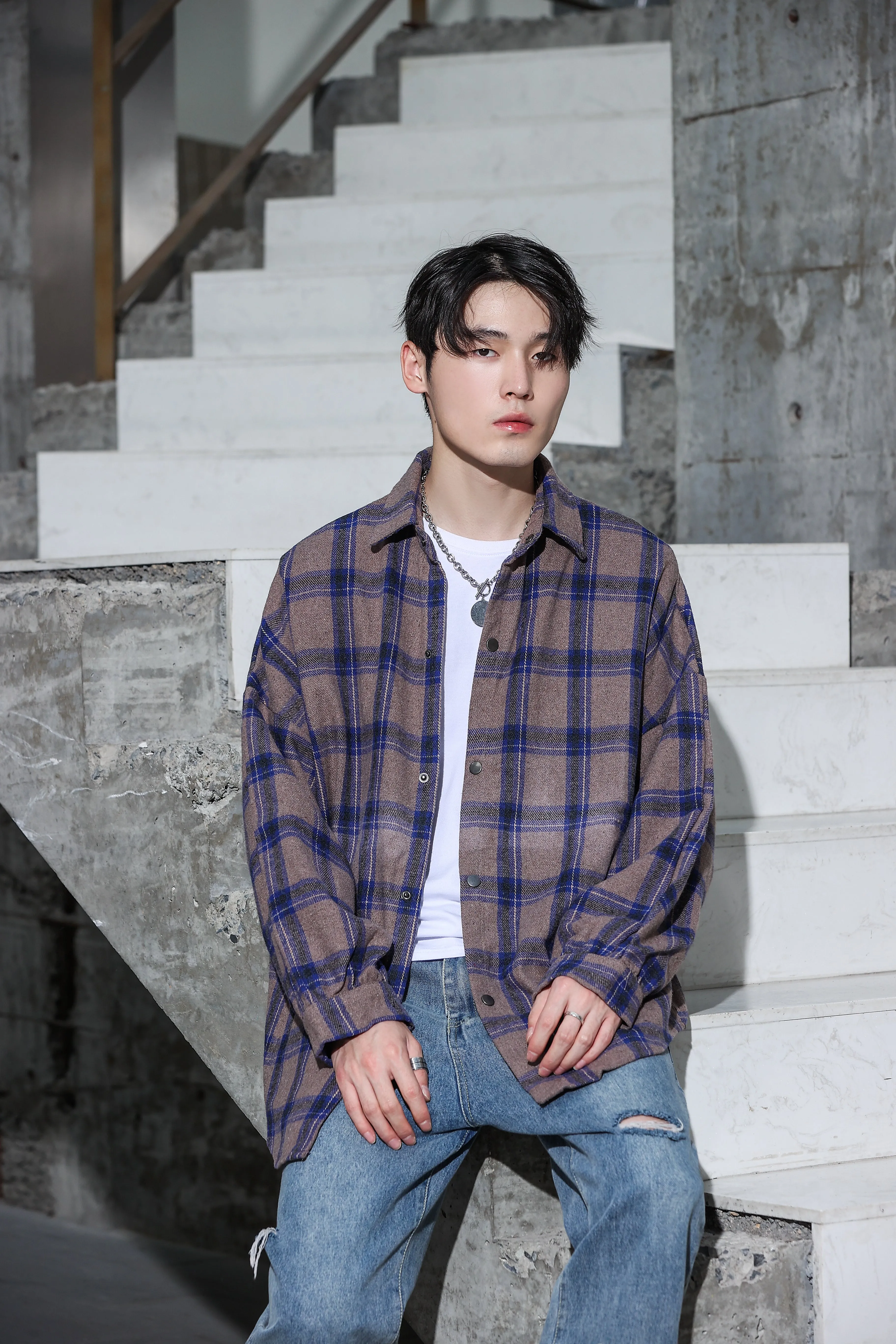Checked Lightweight Flannel
