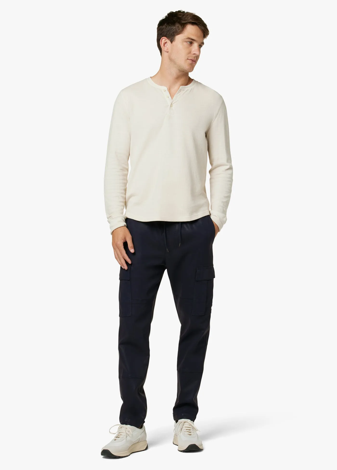 COATED CARGO JOGGERS