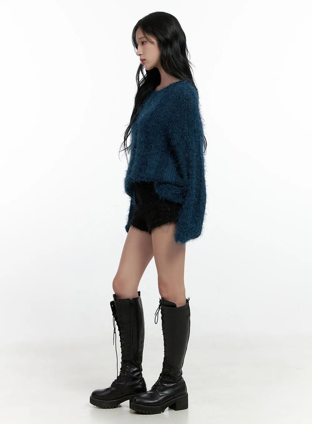 CozyChic Wool Blend Shorts CN408
