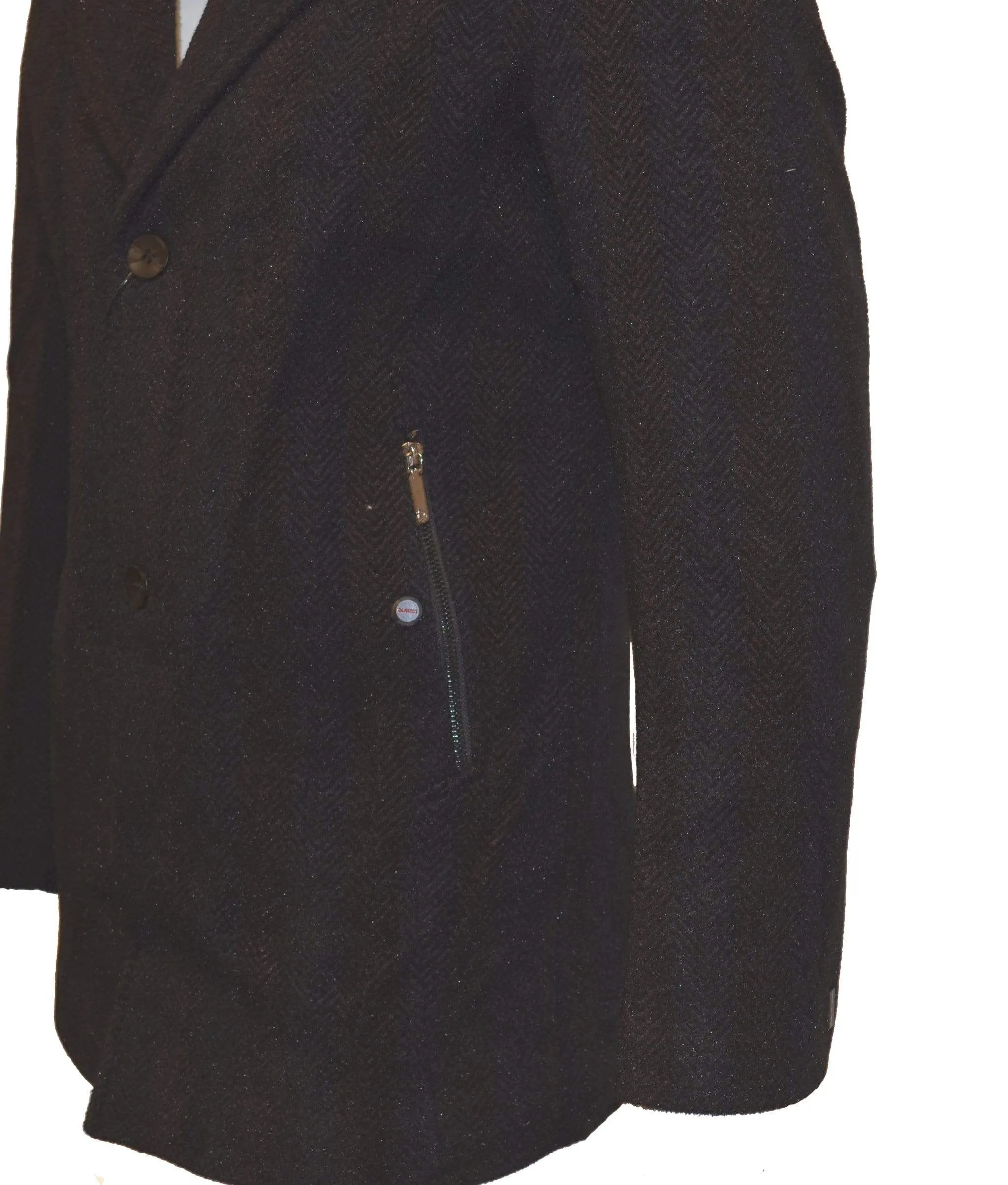 DE-NIKO OVERCOAT W REMOVABLE SCARF/Mw-224
