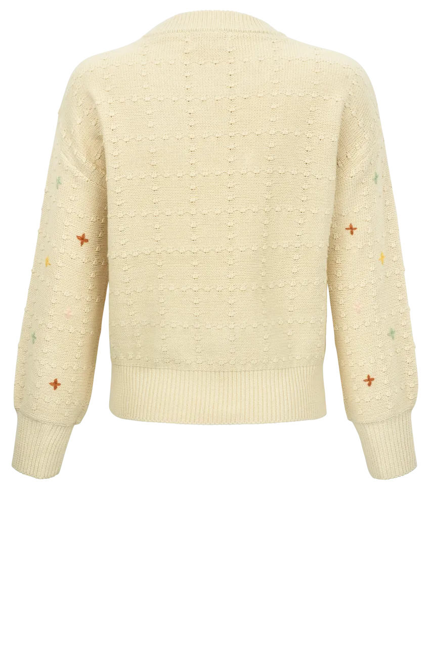 Driftwood Cropped Veronica Sweater