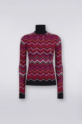 DS23WN10 Roll neck sweater