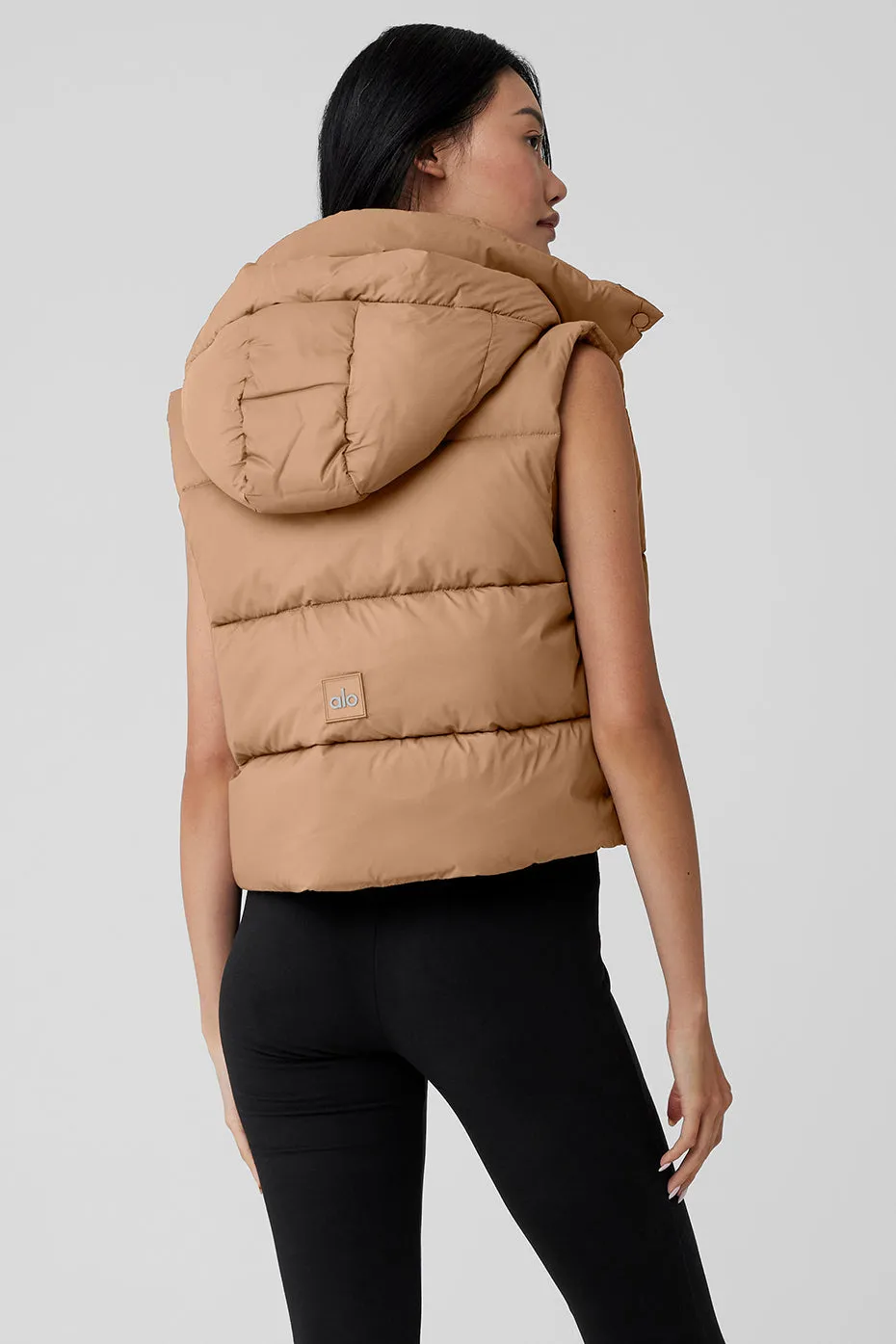Toasted Almond Gold Rush Puffer Vest