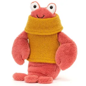 Jellycat Soft Toy Cozy Crew Lobster