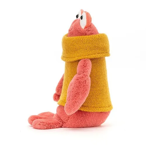 Jellycat Soft Toy Cozy Crew Lobster