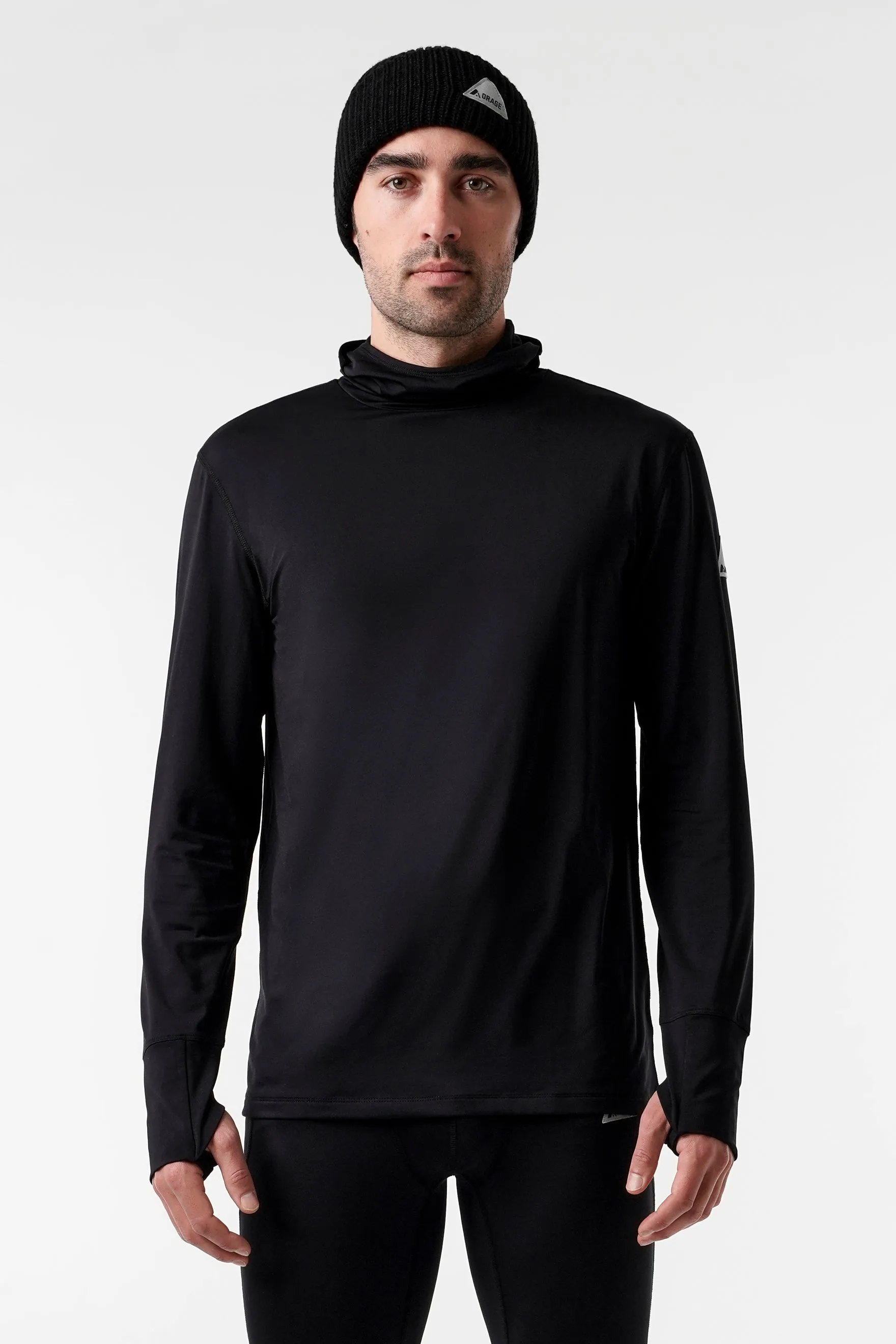 Men’s Bedrock Light Base Layer-Black