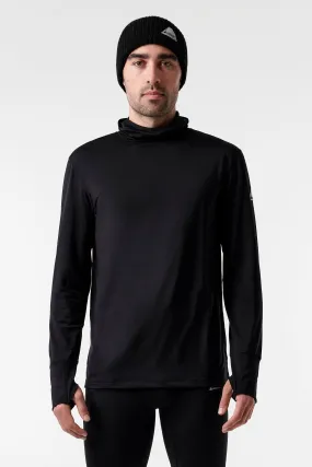 Men’s Bedrock Light Base Layer-Black