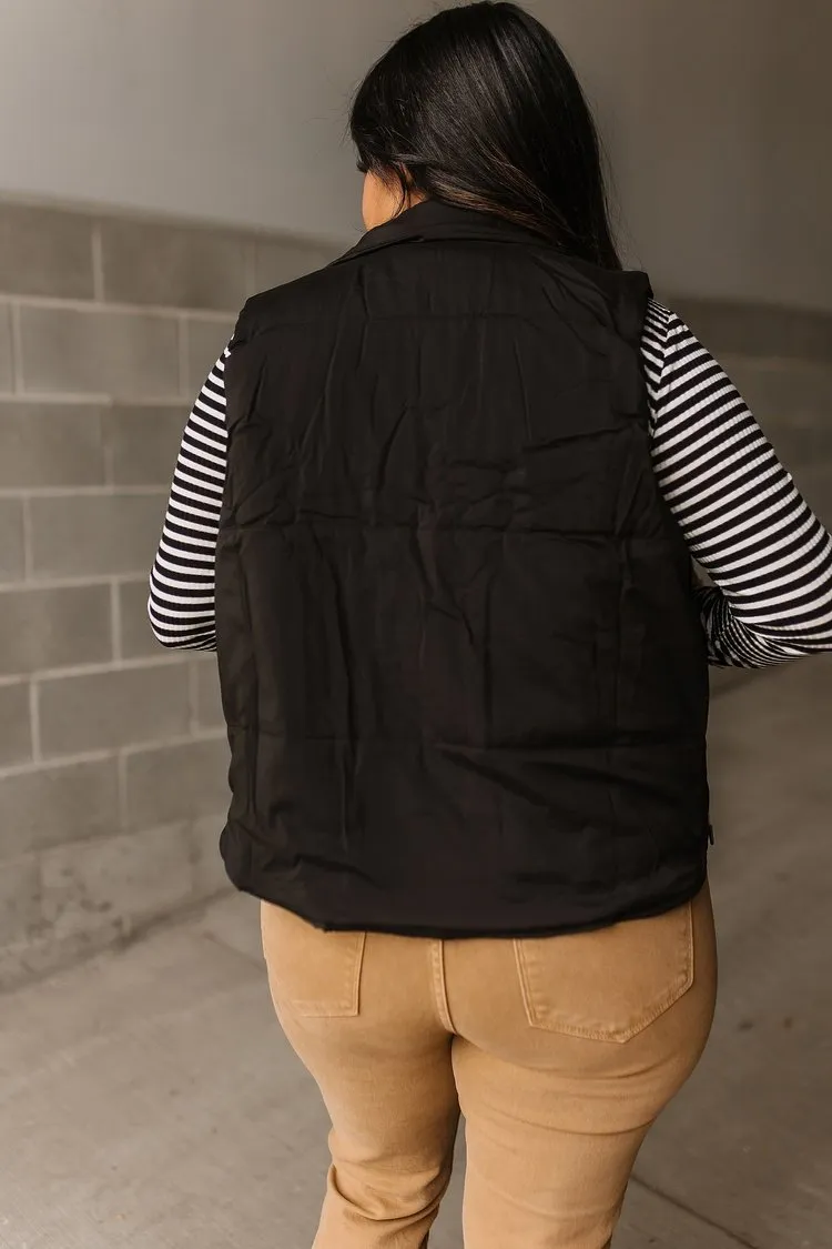 Morning Run Vest - Black