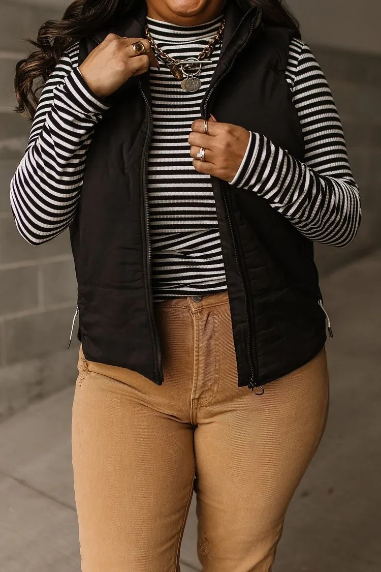 Morning Run Vest - Black