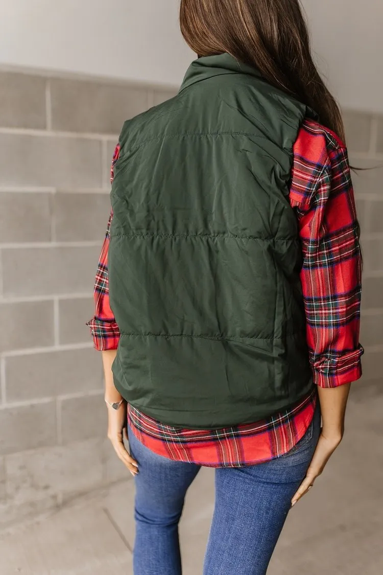 Morning Run Vest - Deep Forest