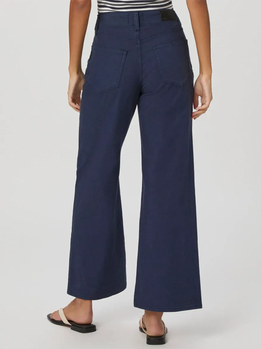 Paige Ari Wide Leg Pant in Vintage Navy