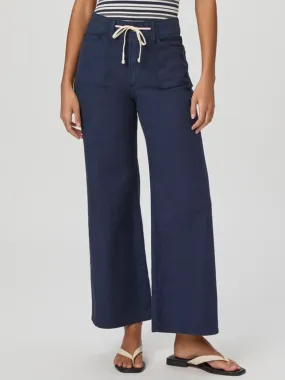 Paige Ari Wide Leg Pant in Vintage Navy