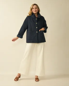 Patch Pocket Jacket - Navy