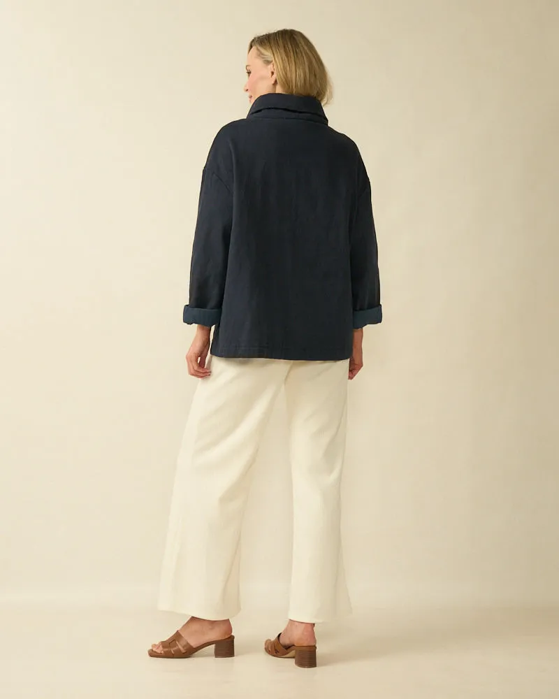 Patch Pocket Jacket - Navy