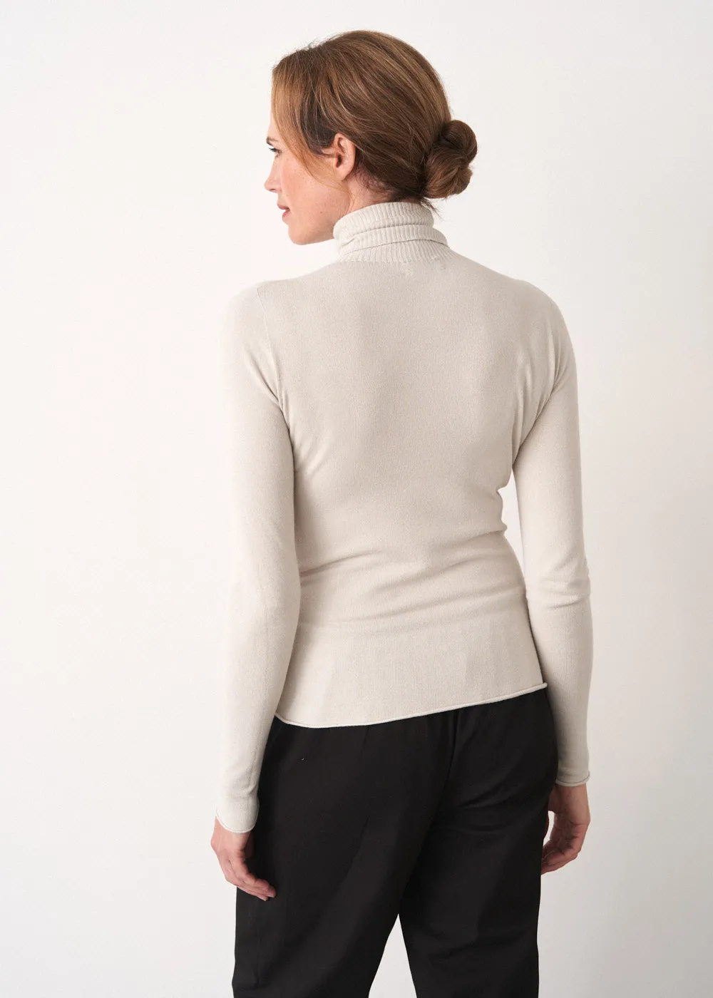 PIPER ROLL NECK - OATMEAL