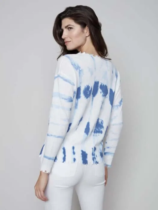 Ripped Hem Sweater
