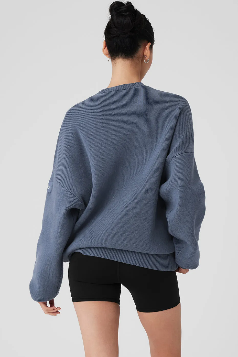 Blue Scholar Crew Neck Sweater