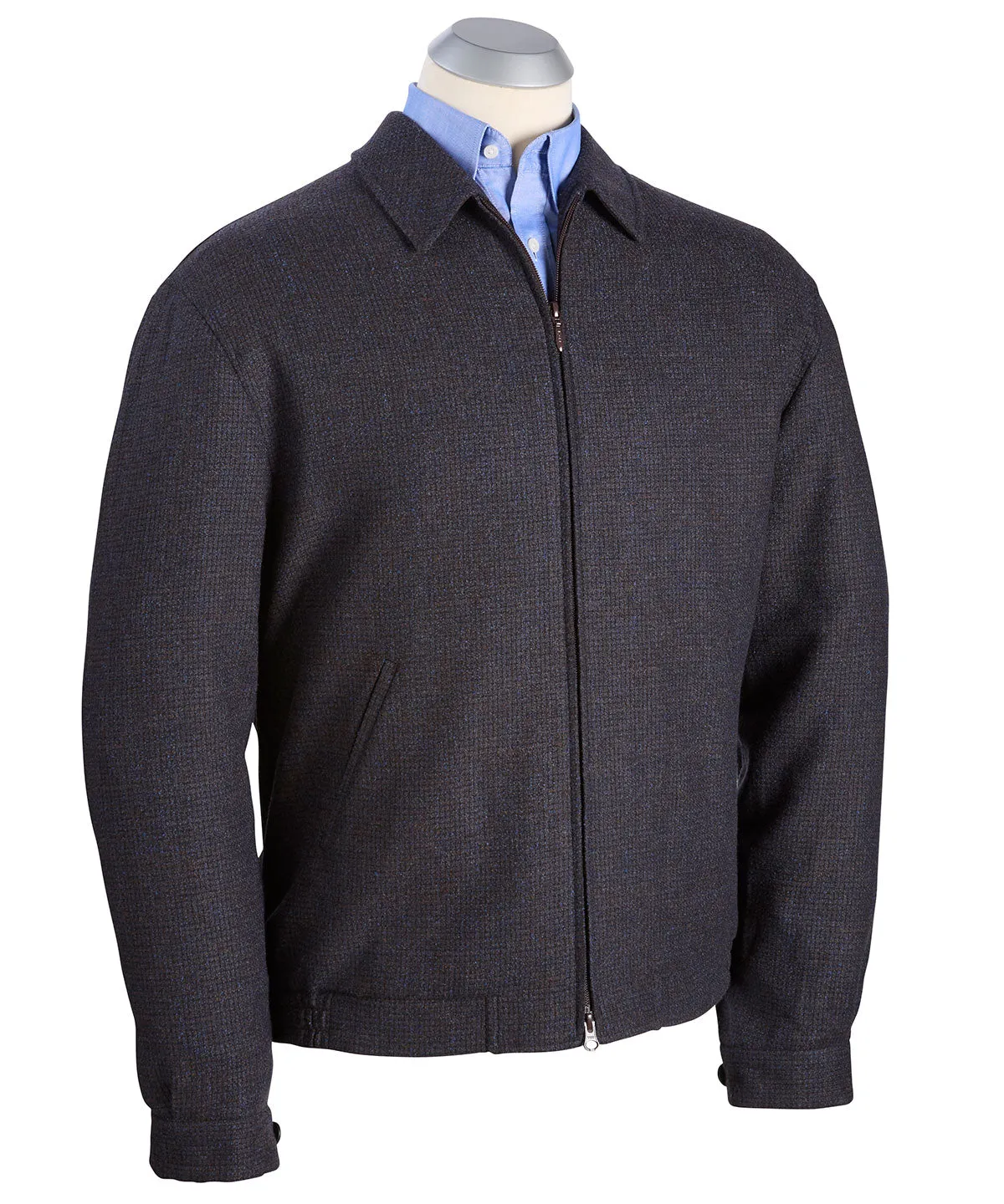 Signature Wool Blend Blouson Jacket