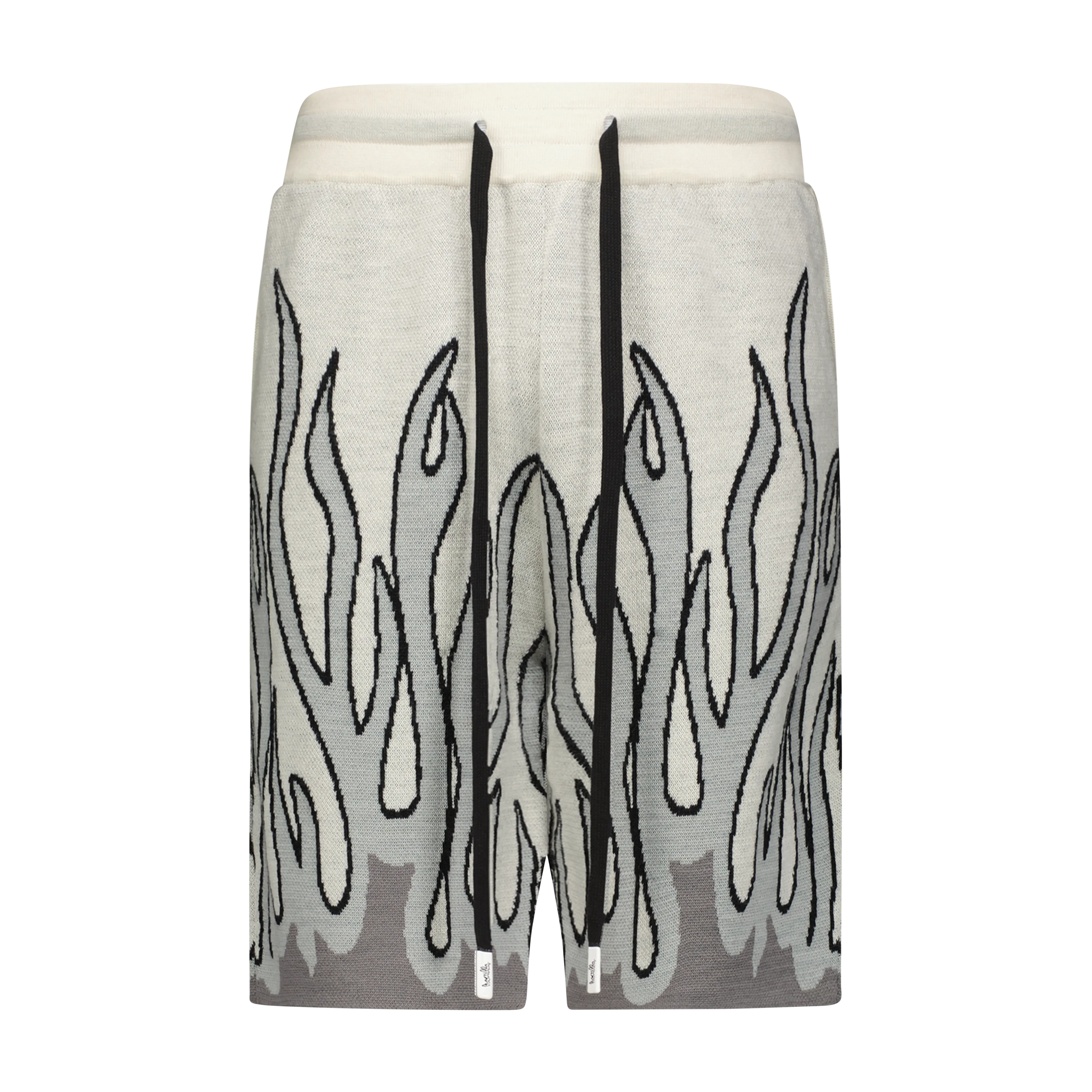 UP IN FLAMES SWEATER SHORTS