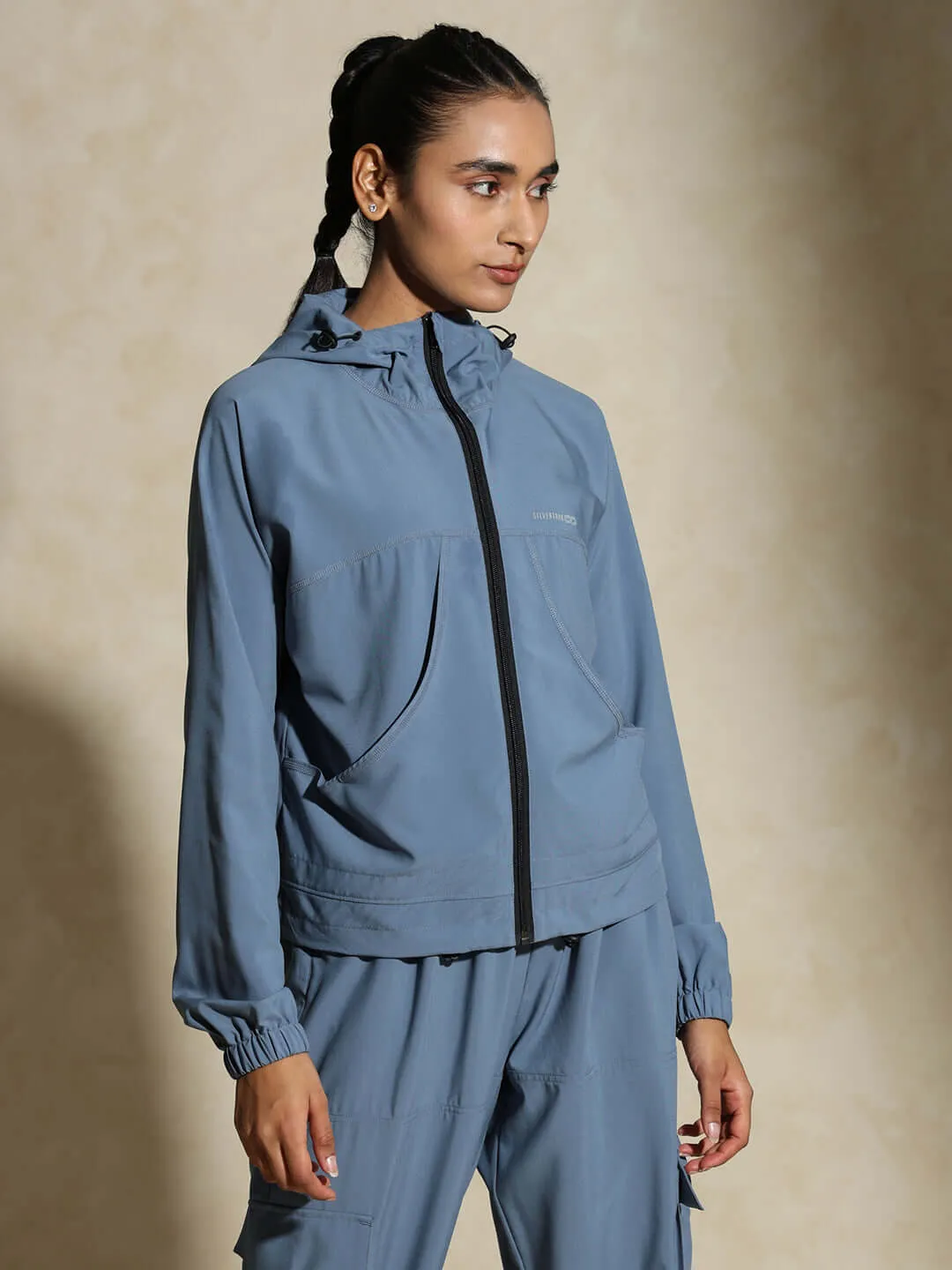 Utility Cargo Jacket Raw Steel
