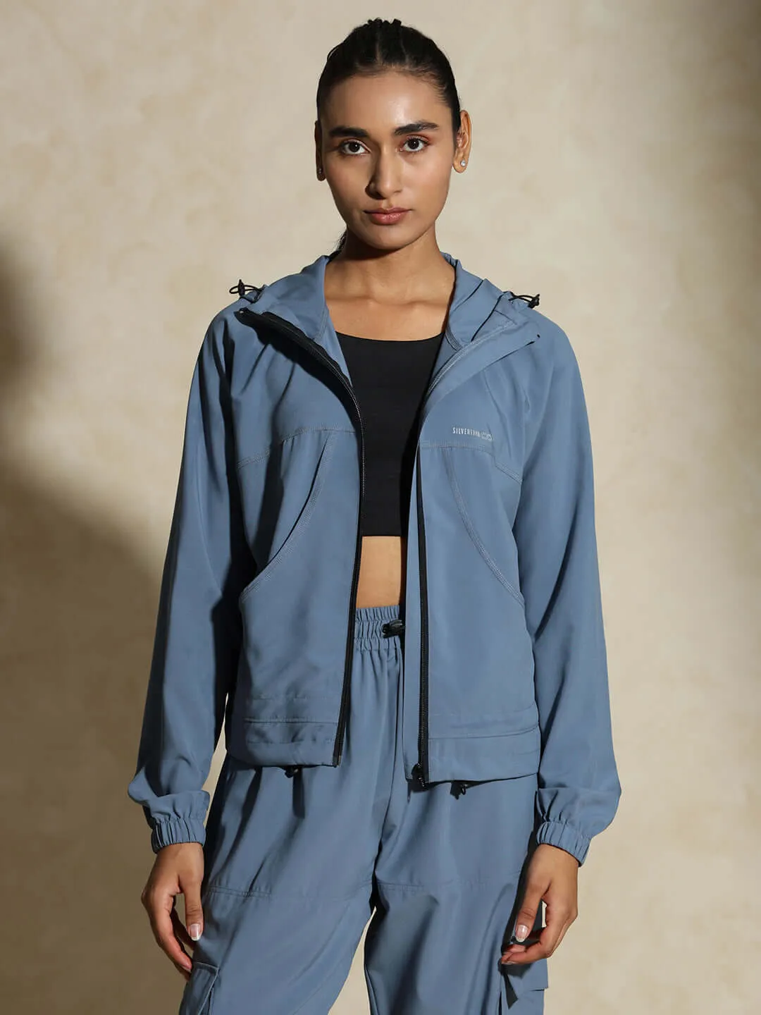 Utility Cargo Jacket Raw Steel