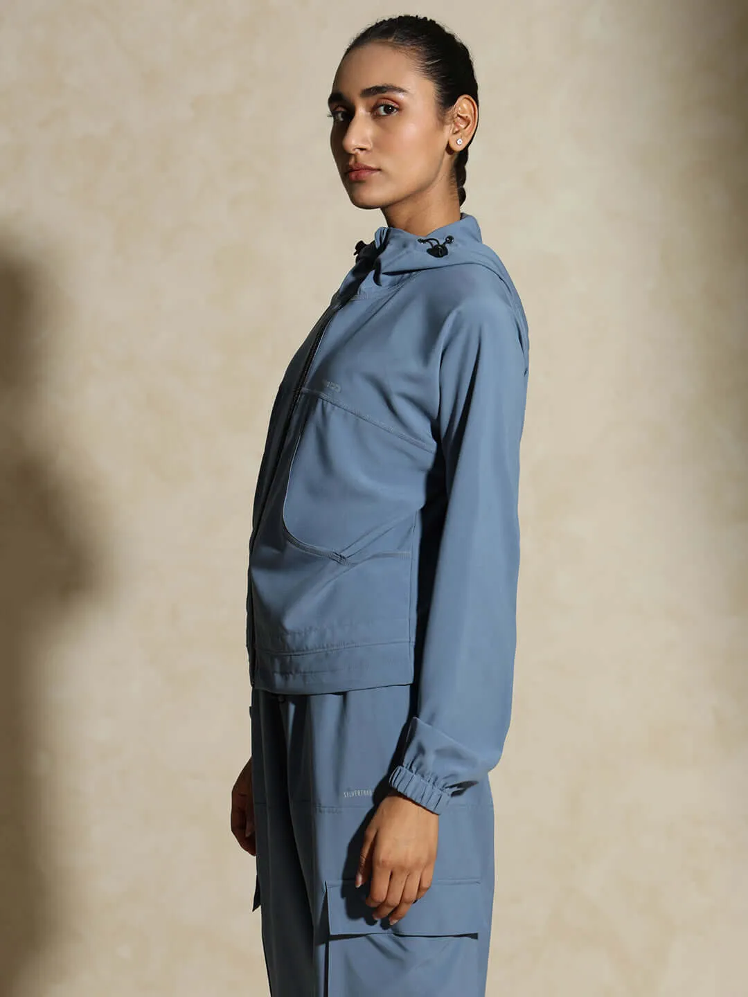 Utility Cargo Jacket Raw Steel