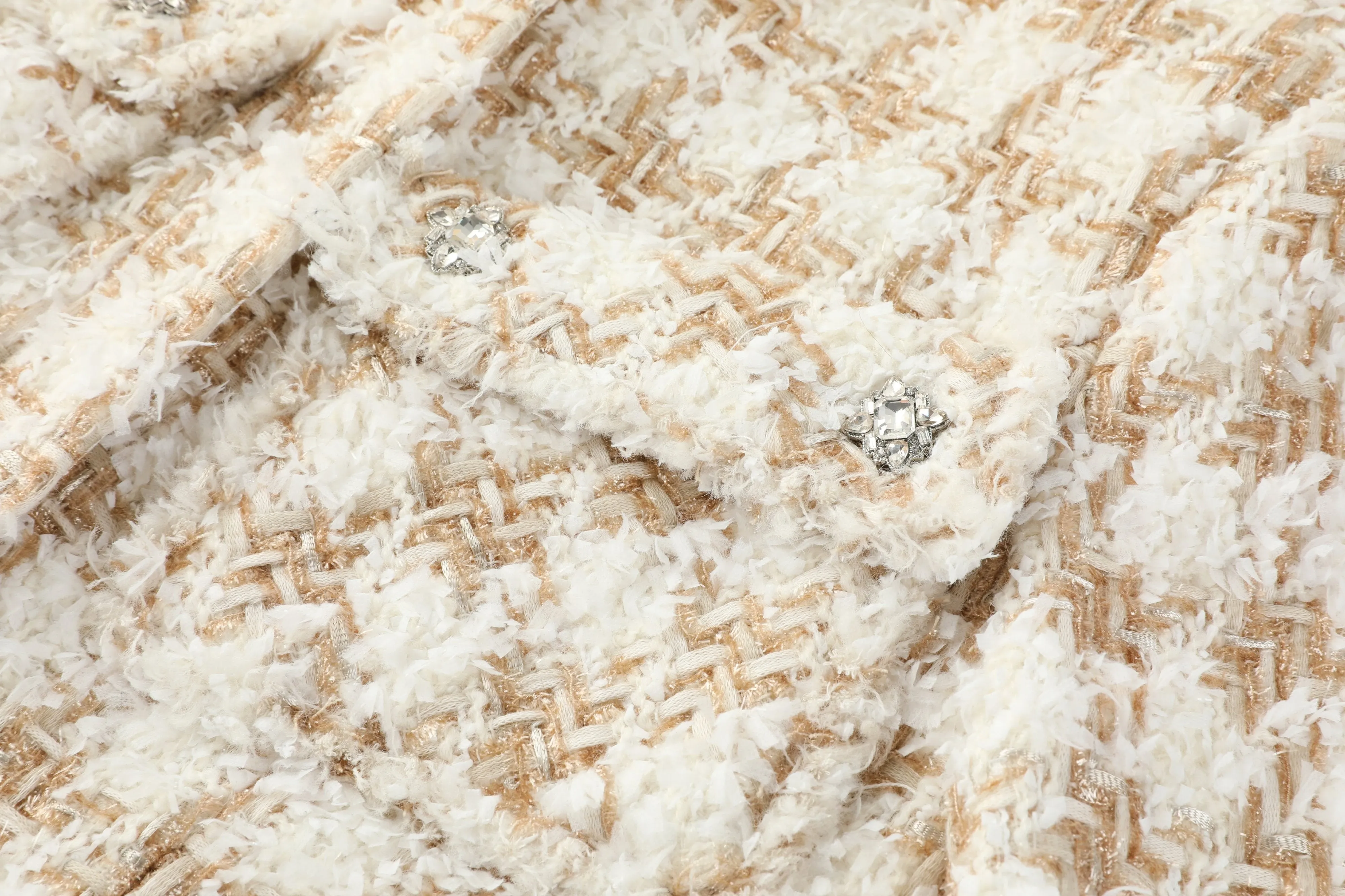 Vitorria Bouclé Belted Wool-Blend Jacket