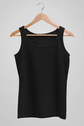 Women's Tank Top: Black