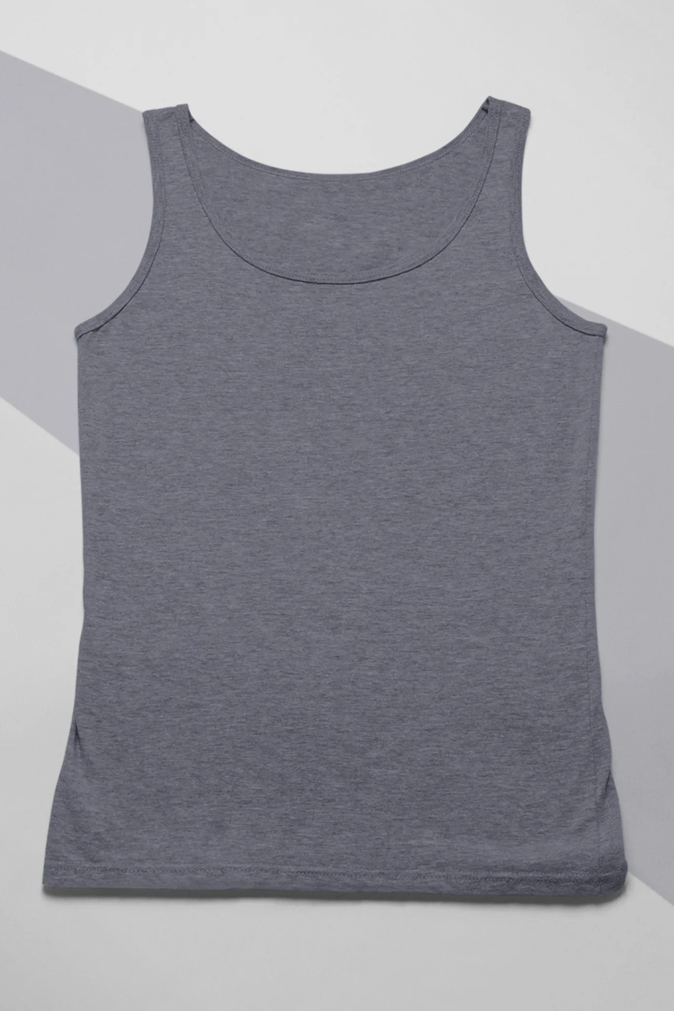 Women's Tank Top: Charcoal