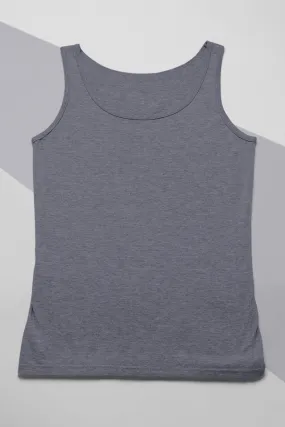 Women's Tank Top: Charcoal