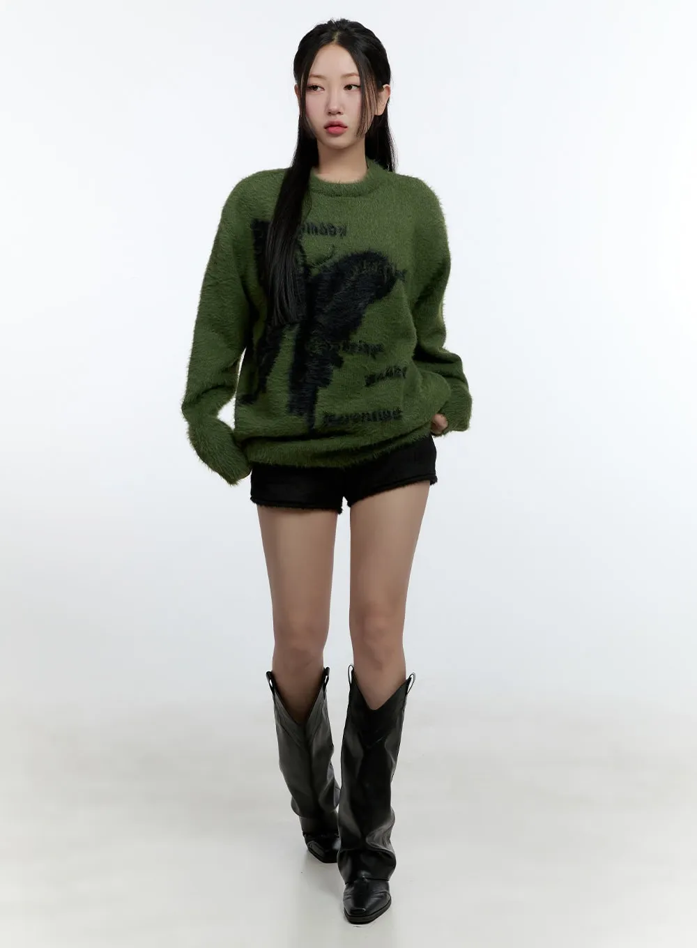 Wool-Blend Low-Rise Shorts CD424