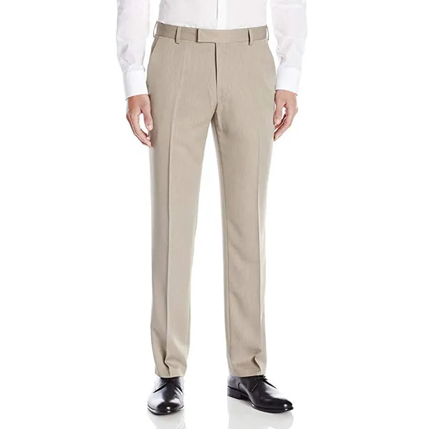 Wool Hart Schaffner Marx Plain Front Pants