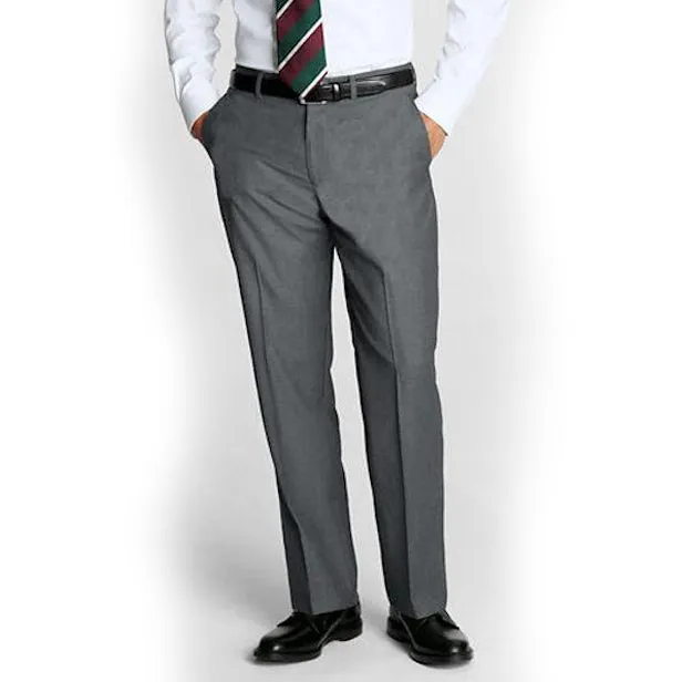 Wool Hart Schaffner Marx Plain Front Pants