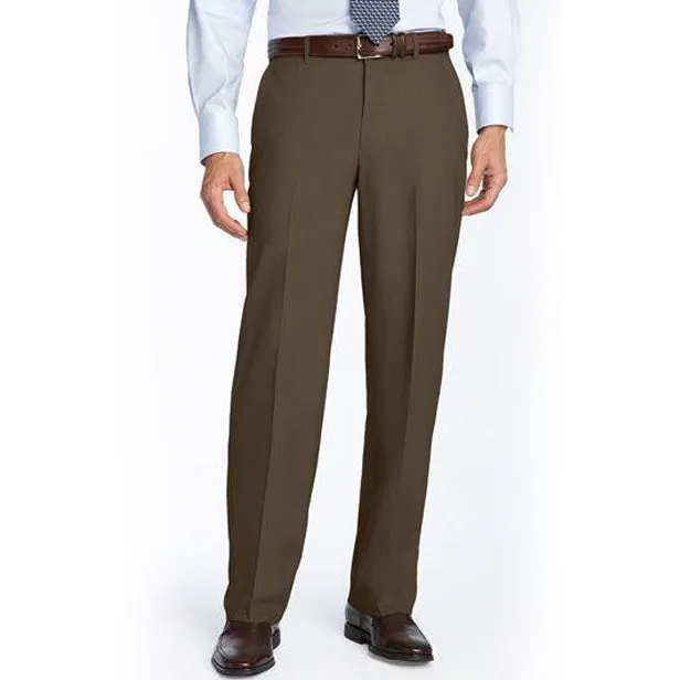 Wool Hart Schaffner Marx Plain Front Pants